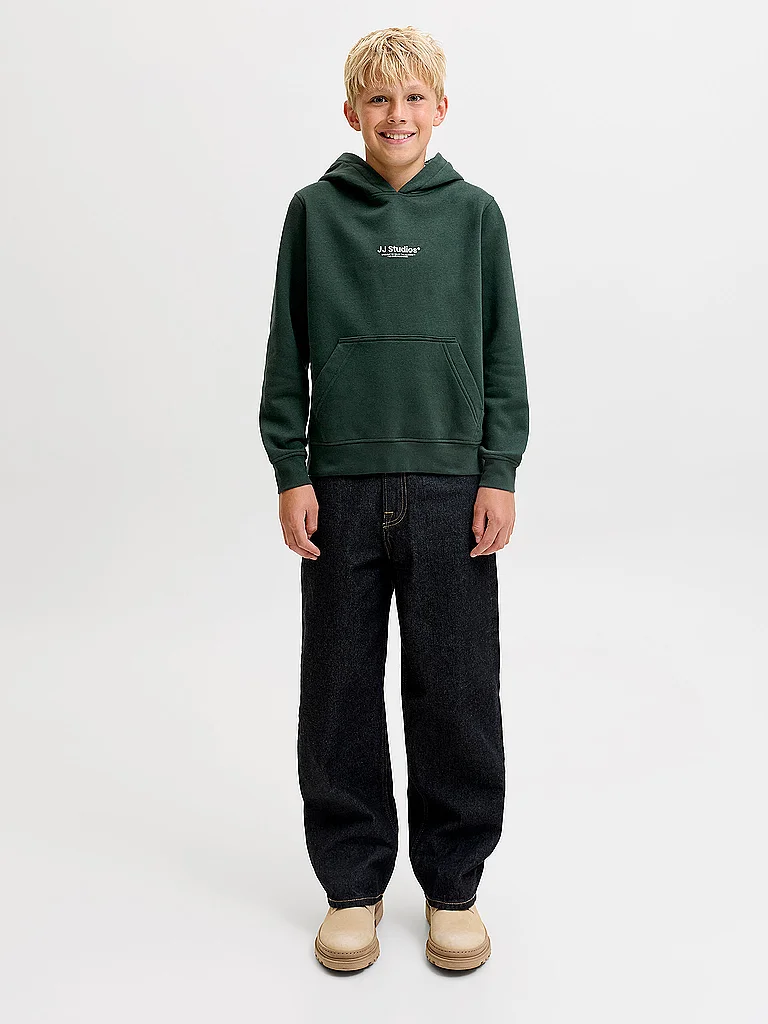 JACK & JONES Sweat à capuche garçon Hoodie JJESOHO - vue 4